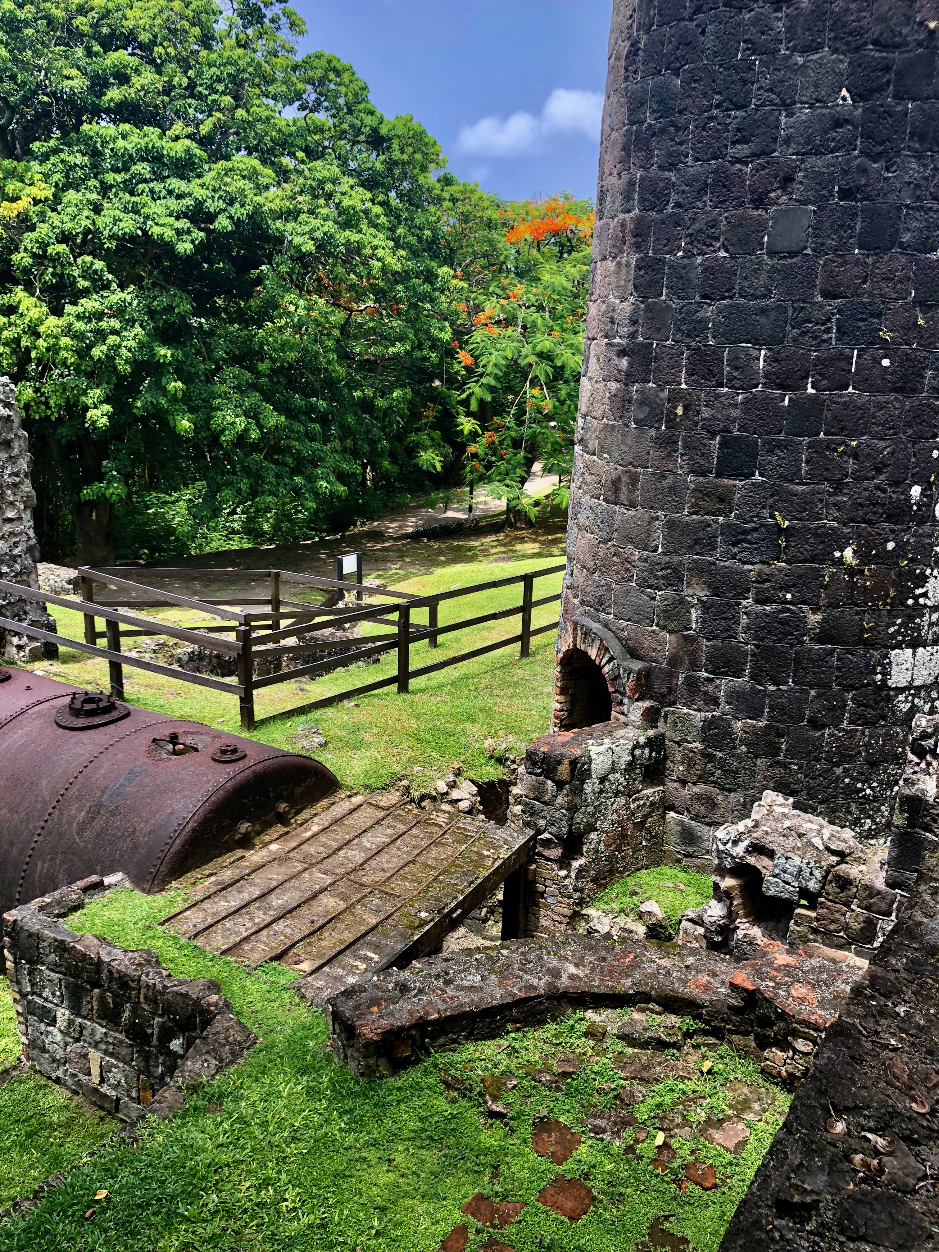 Old Road Rum Co at Wingfield Estate Sugar Plantation Ruins